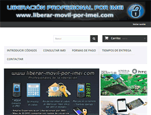 Tablet Screenshot of liberar-movil-por-imei.com
